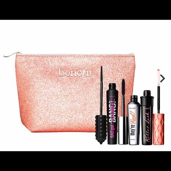 Benefit Other - Benefit Full Sz Mascara Trio w Pink Sparkle Bag